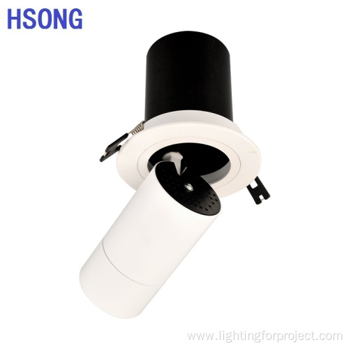 Rotated LED IP20 Aluminum Ceiling downlight